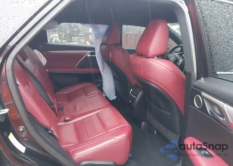 2016 Lexus Rx 350 F Sport z USA, uszkodzony, nr VIN 2T2BZMCAXGC027809